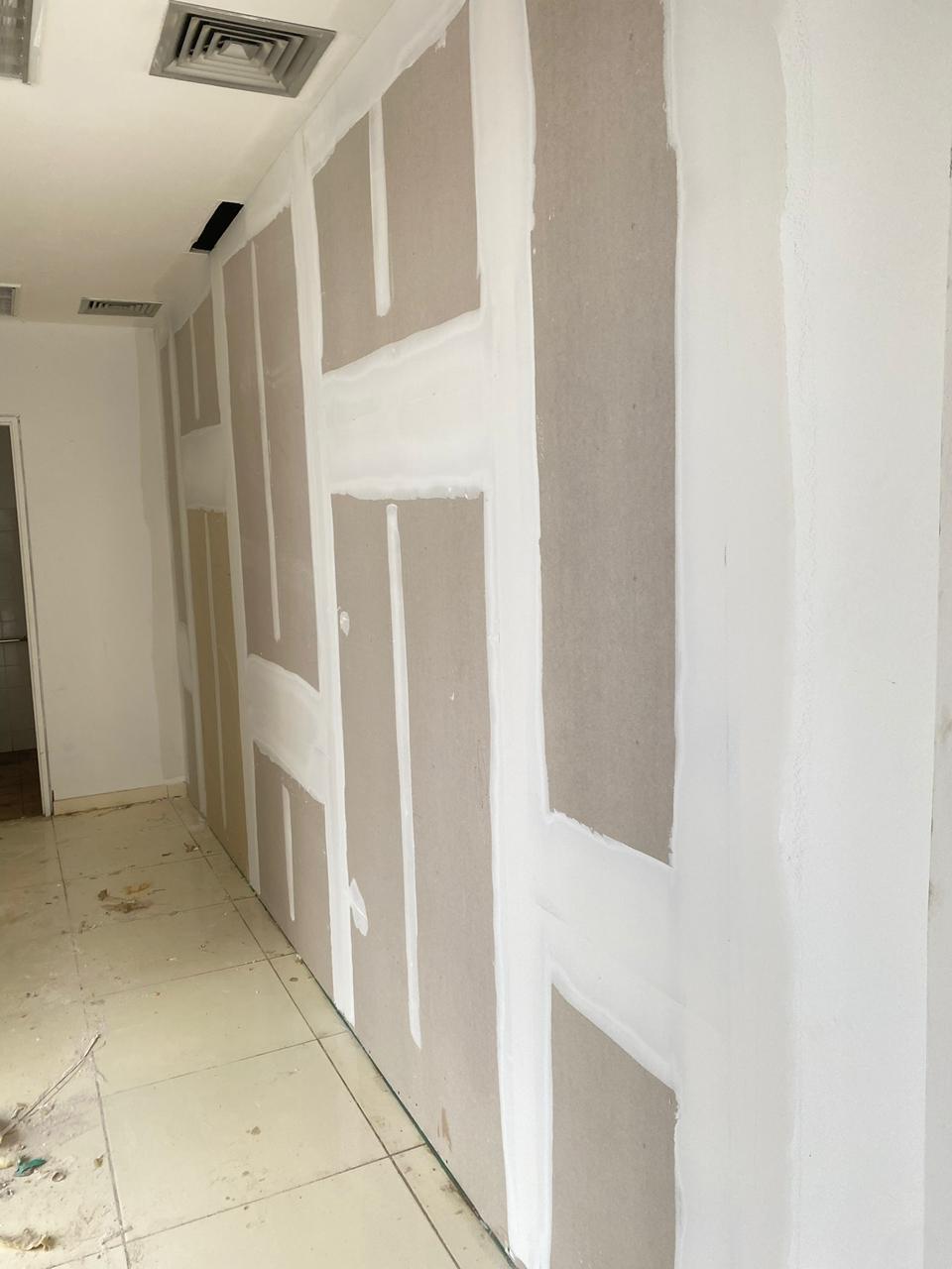 Parede divisória Drywall